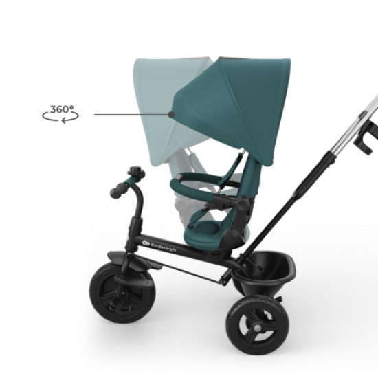 Τρίκυκλο Ποδήλατο Kinderkraft ASTON 2 PLUS Green