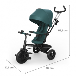 Τρίκυκλο Ποδήλατο Kinderkraft ASTON 2 PLUS Green
