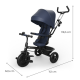 Τρίκυκλο Ποδήλατο Kinderkraft ASTON 2 PLUS Blue 