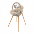  Αναδιπλούμενο Καρεκλάκι Φαγητού  Ρηλάξ Kinderkraft Fini Up Beige