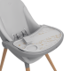  Αναδιπλούμενο Καρεκλάκι Φαγητού  Ρηλάξ Kinderkraft Fini Up Grey