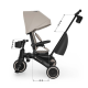  Πτυσσόμενο Τρίκυκλο Ποδήλατο Kinderkraft Jazz 2 BEIGE 