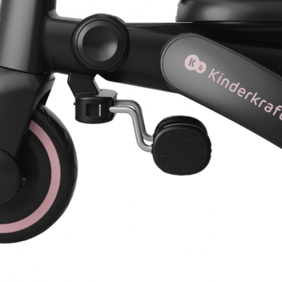  Πτυσσόμενο Τρίκυκλο Ποδήλατο Kinderkraft Jazz 2 PINK