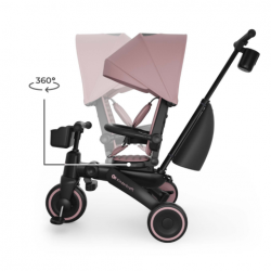  Πτυσσόμενο Τρίκυκλο Ποδήλατο Kinderkraft Jazz 2 PINK