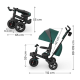 Τρίκυκλο Ποδήλατο Kinderkraft Spinstep 2 Plus GREEN