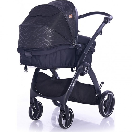 Πολυκαρότσι Lorelli 2 Σε 1 Adria Black 10021452005