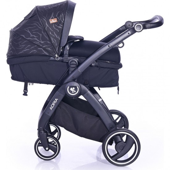 Πολυκαρότσι Lorelli 2 Σε 1 Adria Black 10021452005