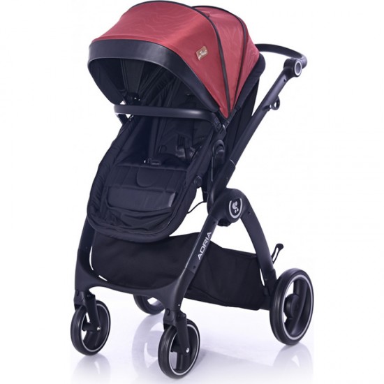 Πολυκαρότσι Lorelli 2 Σε 1 Adria Black and Red 10021452006
