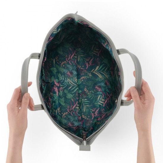 Τσάντα Αλλαξιέρα KinderKraft TREASUREPACK Nature Vibes Grey  KATREAMBLGR0000