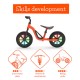 Ποδήλατο Ισορροπίας Charlie GLOW Orange Chillafish CPCH02ORA 
