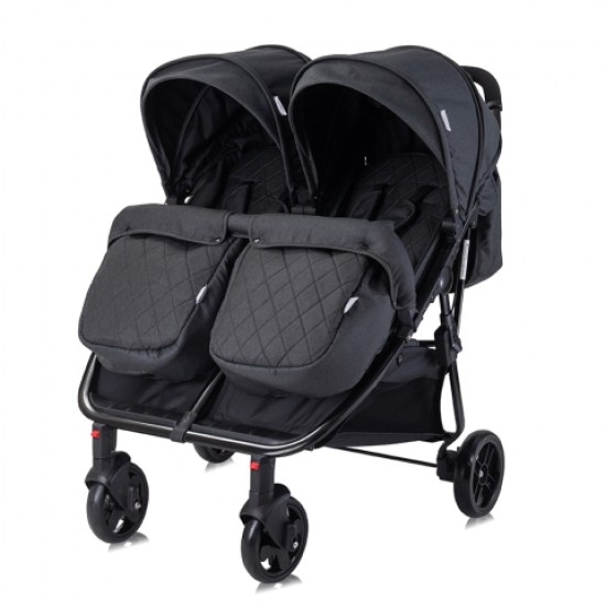 Καρότσι διδύμων Duo Lorelli Black 10021542305
