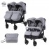 Καρότσι διδύμων Duo Lorelli Cool Grey 10021542386