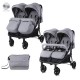 Καρότσι διδύμων Duo Lorelli Cool Grey 10021542386