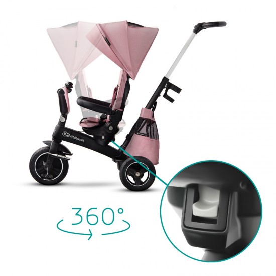 Τρίκυκλο Ποδήλατο EASYTWIST Kinderkraft Pink