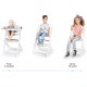 Καρέκλα Φαγητού Kinderkraft Enock White KKKENOCWHTF000