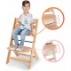 Καρέκλα Φαγητού Kinderkraft Enock Ξύλινο KKKENOCNAT0000