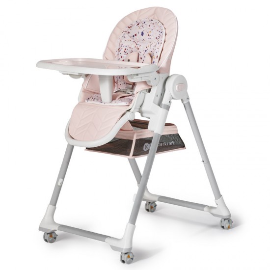 Καρέκλα Φαγητού Kinderkraft LASTREE Pink