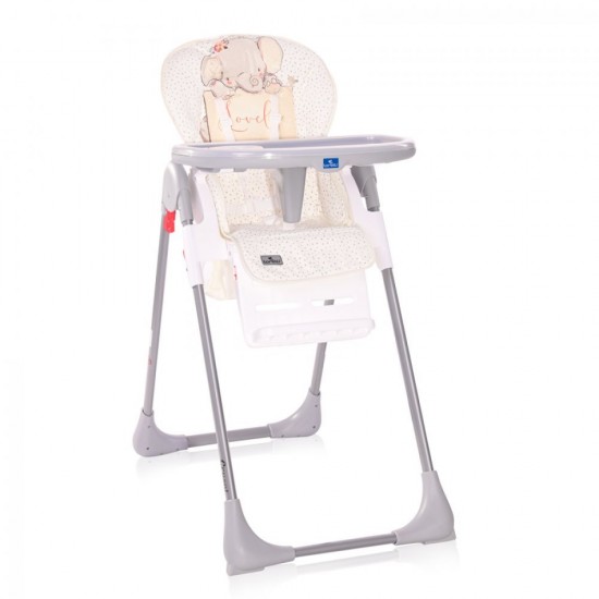 Καρεκλάκι Φαγητού Cryspi Grey Elephant Lorelli 10100442126