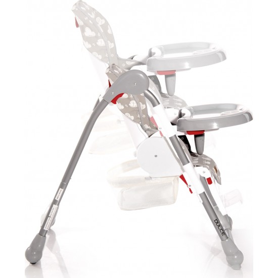 Καρεκλάκι Φαγητού Dulce Grey Net Lorelli 10100452132