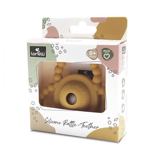Lorelli Μασητικό Rattle-Teether Yellow 10210840001