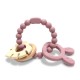 Μασητικός Κρίκος Οδοντοφυΐας Σιλικόνης Rabbit Pink Lorelli 10210850002
