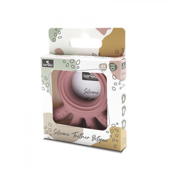 Lorelli Μασητικό Σιλικόνης Χταποδάκι Pink 10210860002