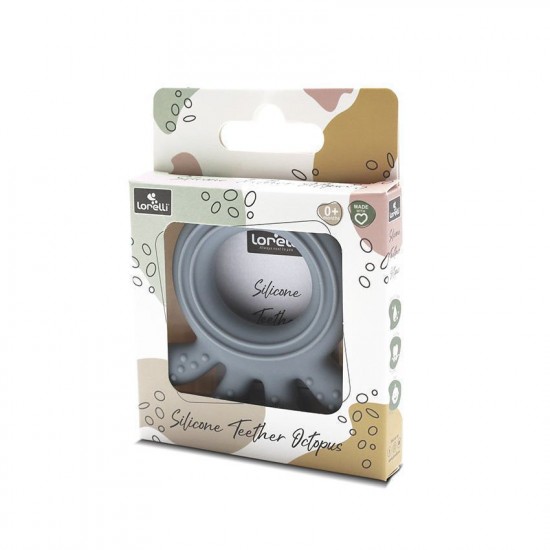 Lorelli Μασητικό Σιλικόνης Χταποδάκι Grey 10210860003