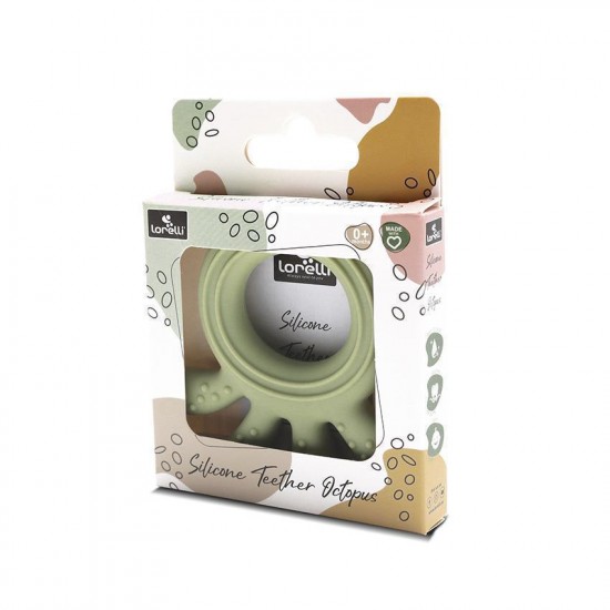 Lorelli Μασητικό Σιλικόνης Χταποδάκι Green 10210860004
