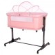 Λίκνο-Παρκοκρέβατο Milano 2in1 Pink Lorelli 10080440001