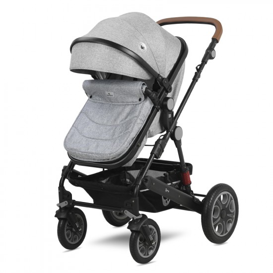 Πολυκαρότσι 3 σε 1 Lorelli Lora Set Cool Grey Elephants 10021282123