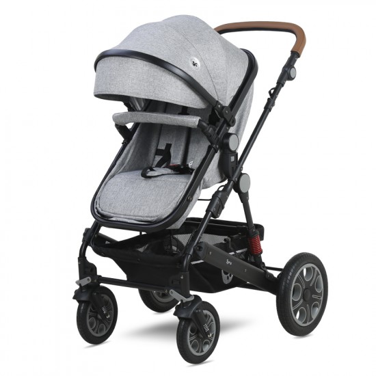 Πολυκαρότσι 3 σε 1 Lorelli Lora Set Cool Grey Elephants 10021282123