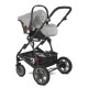 Πολυκαρότσι 3 σε 1 Lorelli Lora Set Cool Grey Elephants 10021282123