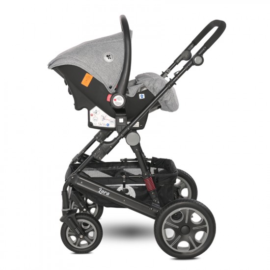 Πολυκαρότσι 3 σε 1 Lorelli Lora Set Cool Grey Elephants 10021282123