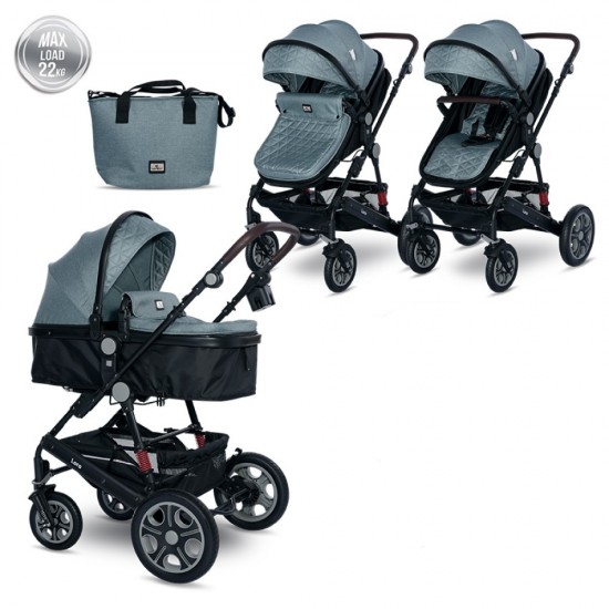 Πολυκαρότσι 2 Σε 1 Lorelli Lora ARCTIC BLUE 10021272385 
