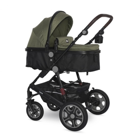 Πολυκαρότσι 2 Σε 1 Lorelli Lora  Luxe Loden Green