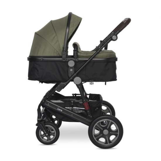Πολυκαρότσι 2 Σε 1 Lorelli Lora  Luxe Loden Green