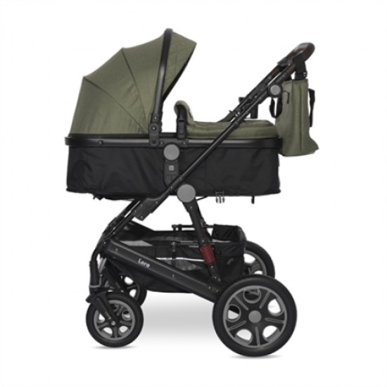 Πολυκαρότσι 2 Σε 1 Lorelli Lora  Luxe Loden Green