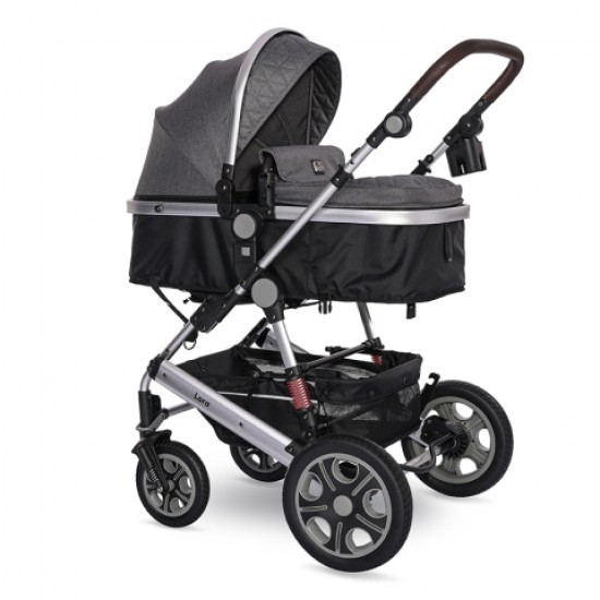 Πολυκαρότσι 2 Σε 1 Lorelli Lora  Steel Grey 10021272389