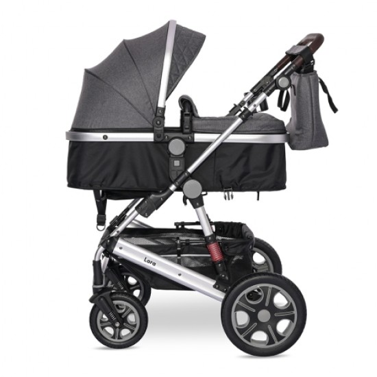Πολυκαρότσι 2 Σε 1 Lorelli Lora  Steel Grey 10021272389