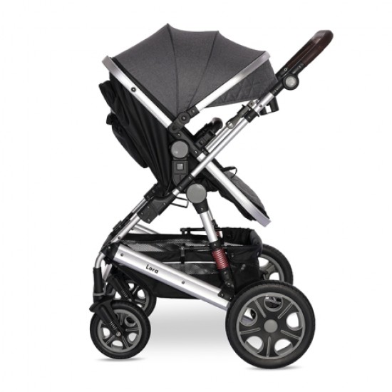 Πολυκαρότσι 2 Σε 1 Lorelli Lora  Steel Grey 10021272389