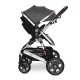 Πολυκαρότσι 2 Σε 1 Lorelli Lora  Steel Grey 10021272389