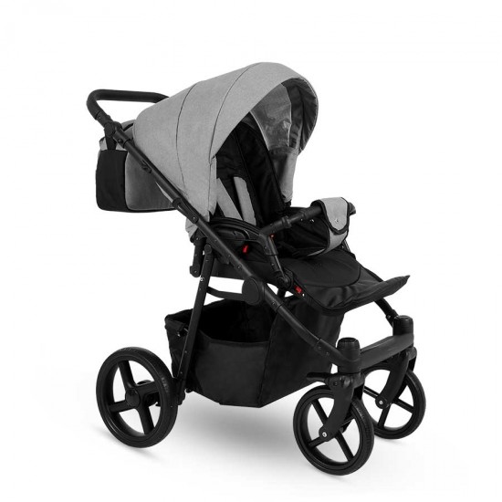 Camarelo Navo Καρότσι 3 σε 1 Nav-01 Light Grey 