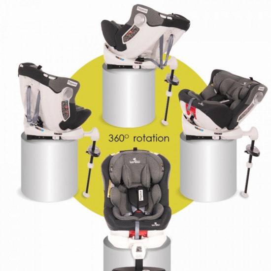 Κάθισμα Αυτοκινήτου Pegasus Isofix 360° 0-36kg Lorelli Dark Grey 10071462102