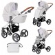Πολυκαρότσι Lorelli Rimini 2 σε 1 Grey & Black Dots 10021052164