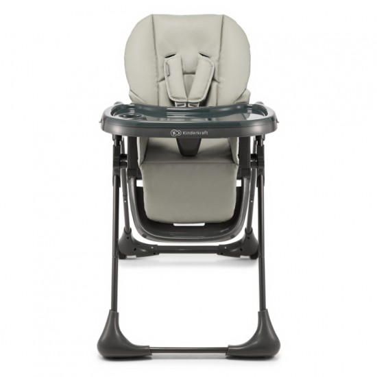 Καρεκλάκι Φαγητού  + Ρηλάξ 2 σε 1 Kinderkraft Tummie Grey KHTUMM00GRY0000