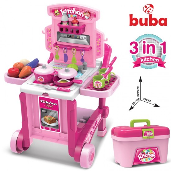 Buba Φορητή Κουζίνα Pink 008-927