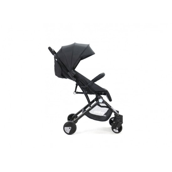 Asalvo Travel+ Βρεφικό Καρότσι Ταξιδιού Black Aqua