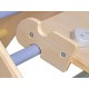 Eli Neli Montessori Pikler Σετ Τρίγωνο Και Ράμπα Διπλής Όψης με Επιφάνεια Αναρρίχησης