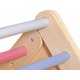 Eli Neli Montessori Pikler Σετ Τρίγωνο Και Ράμπα Διπλής Όψης με Επιφάνεια Αναρρίχησης