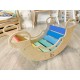 Elis Design Montessori Ξύλινη Κούνια 6 σε 1 Smile Fresh